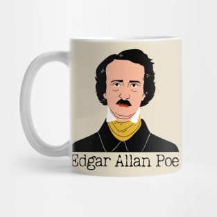 Edgar Allan Poe Picture Design Mug